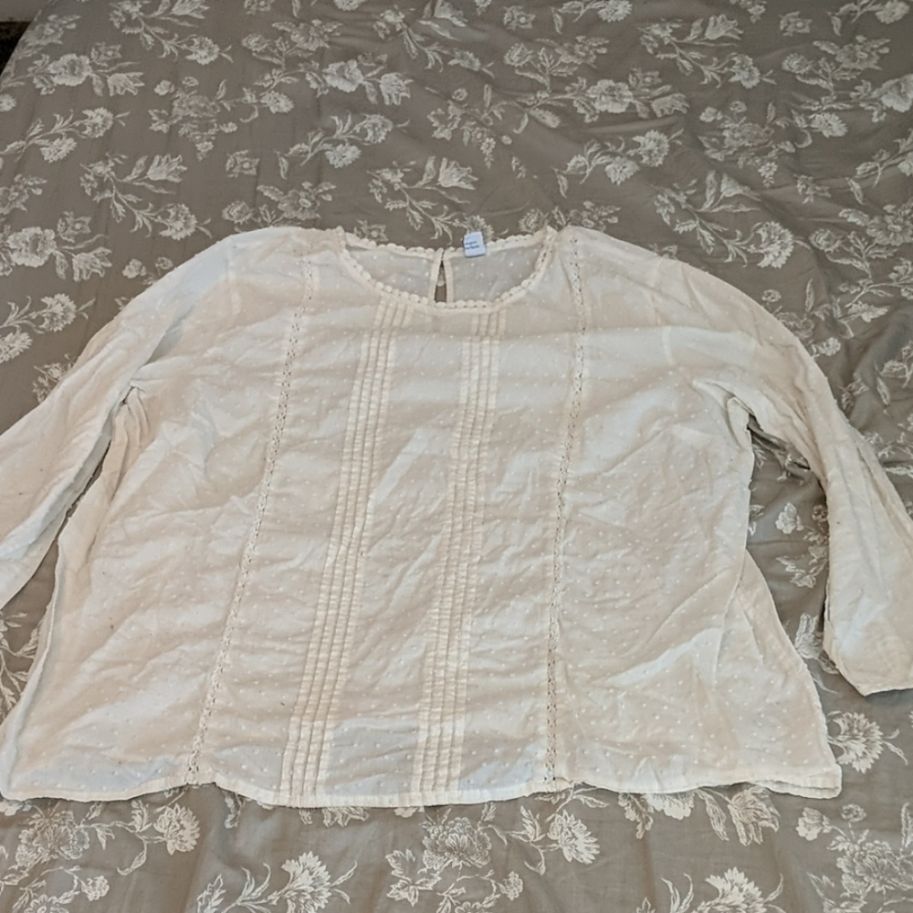 Old Navy White Blouse